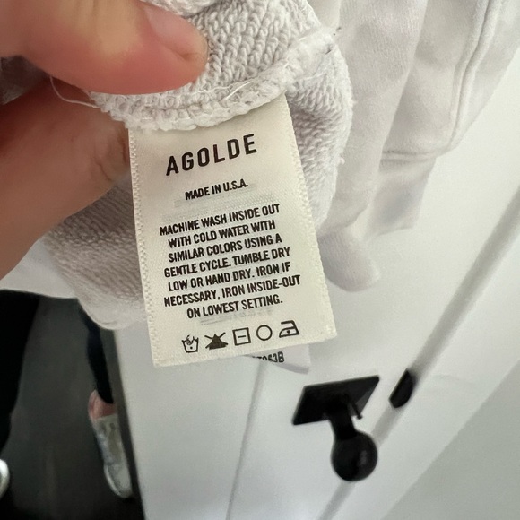 Agolde Tie Dye Thora Sweatshirr - Picture 6 of 7